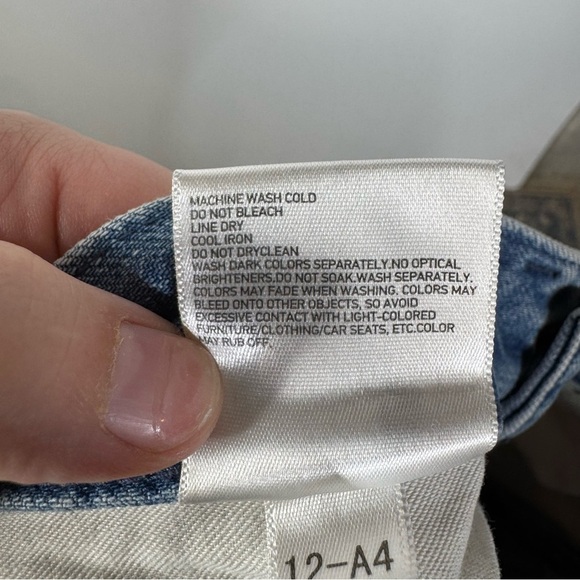 Uniqlo Baggy Wide Leg Jeans Size 23 - Picture 5 of 5